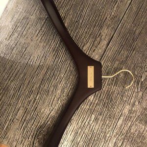Tom Ford Solid Wood Gold Plate Heavy Duty Coat Hanger